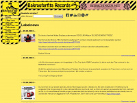 bakraufarfita-records.de Webseite Vorschau