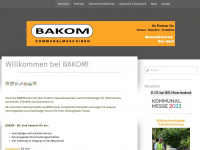 bakom.at Webseite Vorschau