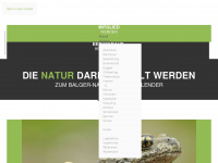 balger-natur.ch Webseite Vorschau