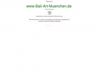 bali-art-muenchen.de Webseite Vorschau