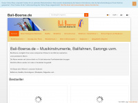 bali-boerse.de Webseite Vorschau