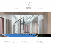 bali.ch Webseite Vorschau