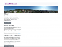 balima.ch Webseite Vorschau