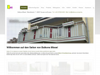 balkone-missel.de Webseite Vorschau