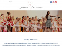 ballett-schule.ch Webseite Vorschau