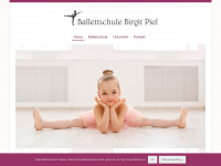 ballettschule-piel.de Webseite Vorschau