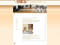 ballettschule-ulrikalang.de Webseite Vorschau