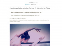 ballettschule-susanne-gruettner.de Webseite Vorschau