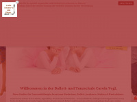 ballettschule-vogl.de Webseite Vorschau