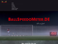 ballspeedometer.de Webseite Vorschau