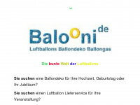 balooni.de Webseite Vorschau