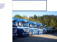 baltensperger-transport.ch Webseite Vorschau