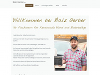 balzgerber.ch Webseite Vorschau
