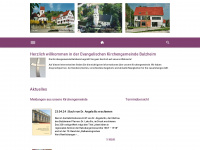 balzheim-evangelisch.de Webseite Vorschau