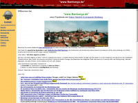 bamberga.de Webseite Vorschau