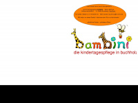 bambini-kindertagespflege.de Webseite Vorschau