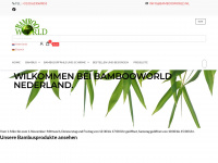 bambooworld.de Webseite Vorschau