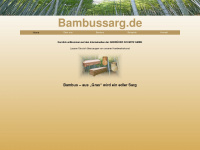 bambus-sarg.de Webseite Vorschau