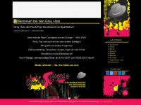 band-greyhats.de Webseite Vorschau
