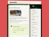 band-maranatha.de Webseite Vorschau