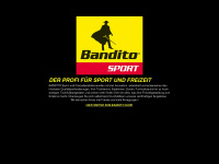 bandito-sport.de Webseite Vorschau