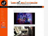 bandschmiede.de Webseite Vorschau