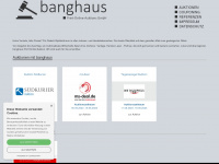 banghaus.de Webseite Vorschau
