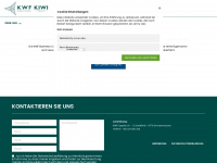 kwf.lu Webseite Vorschau