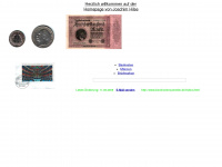 banknotensammler.de Webseite Vorschau