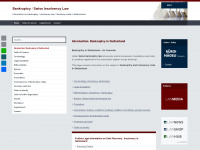 bankruptcy.ch Webseite Vorschau