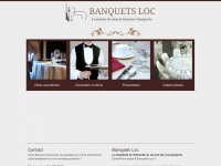 banquets-loc.ch Webseite Vorschau
