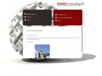 banzer.ch Webseite Vorschau