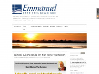 baptistengemeinde-emmanuel.at Webseite Vorschau