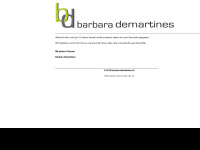 barbara-demartines.ch Webseite Vorschau