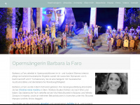 barbara-la-faro.ch Webseite Vorschau