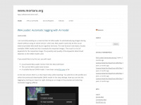 mortara.org Webseite Vorschau