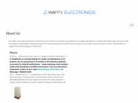 happy-electronics.eu Webseite Vorschau