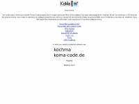 koma-code.de Webseite Vorschau