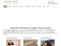 miriam-neidhardt.de Webseite Vorschau