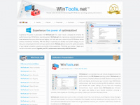 wintools.net Webseite Vorschau