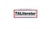 taliteratur.de Webseite Vorschau