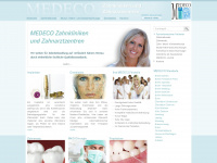 medeco.de Webseite Vorschau