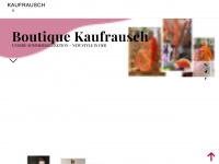boutique-kaufrausch.de Webseite Vorschau