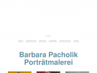 barbarapacholik.at Webseite Vorschau