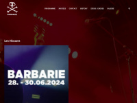 barbarie.ch Webseite Vorschau