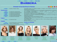 barberia.ch Webseite Vorschau