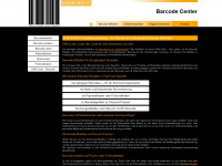 barcode-center.de Webseite Vorschau