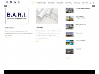bari-gruppe.de Webseite Vorschau