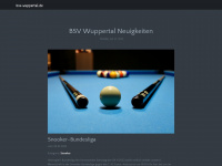 bsv-wuppertal.de Webseite Vorschau