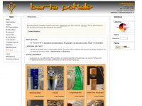 barta-pokale.at Webseite Vorschau